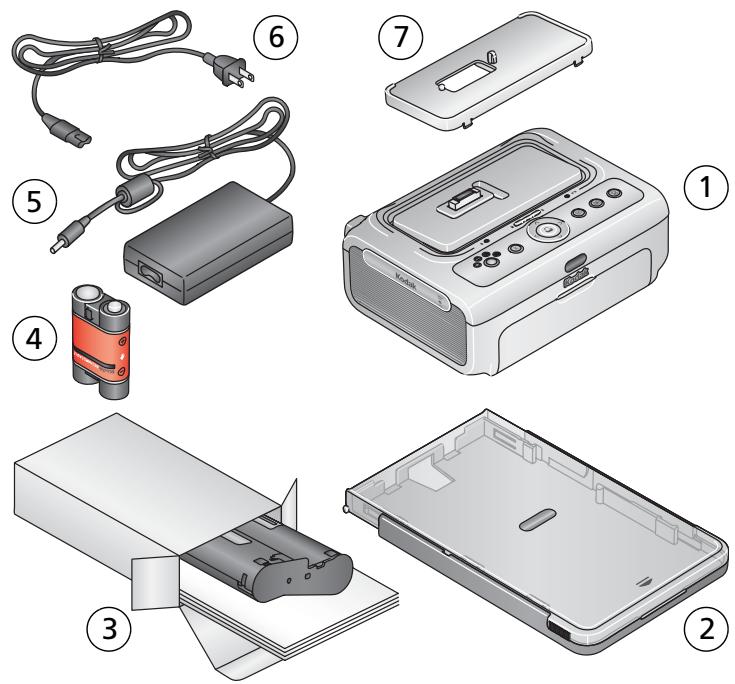 KODAK PRINTER DOCK PLUS - Contenu de l'emballage - 1