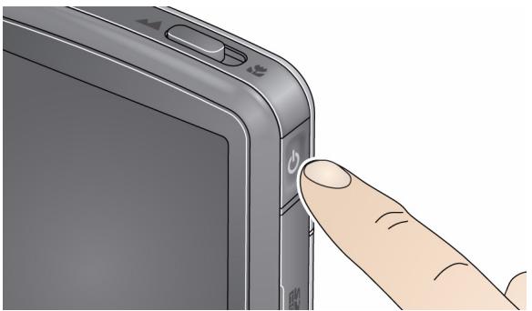KODAK PLAYTOUCH ZI10 - Mise en marche de laamera - 1