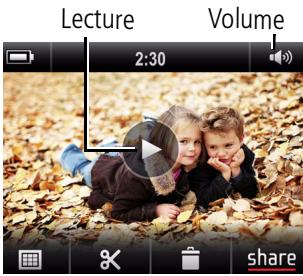 KODAK PLAYTOUCH ZI10 - Visualisation de videos/photos - 1