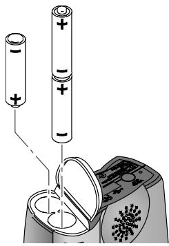 KODAK PMD MC3 - Insertion des piles - 1