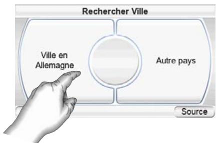 HARMAN KARDON GPS 500WE - NAVIGATION VERS UN CENTRE VILLE: - 1