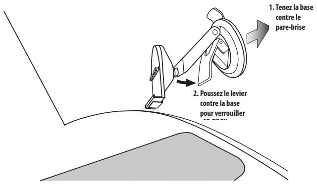 HARMAN KARDON GPS 500WE - MONTAGE SUR LE PARE-BRISE : - 1