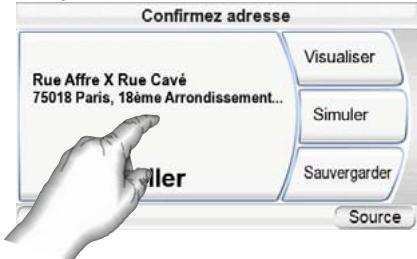 HARMAN KARDON GPS 500WE - NAVIGATION VERS UN CENTRE VILLE: - 4