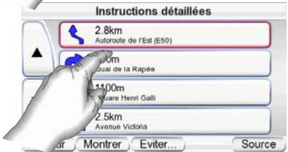 HARMAN KARDON GPS 500WE - ÉCRAN ROUTE OPTIONS : - 2