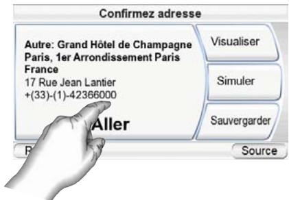 HARMAN KARDON GPS 500WE - NAVIGATION VERS LES LIEUX RÉCEMMENT VISITÉS OU ENREGISTRÉs   Le GPS-500 stocke une liste des lieux récemment visités dans la page - 3