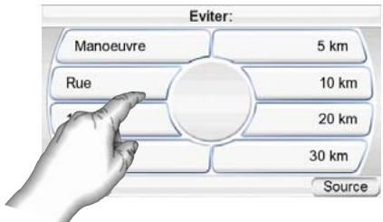 HARMAN KARDON GPS 500WE - ÉCRAN ROUTE OPTIONS : - 3