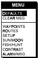 MAGELLAN GPS 315 - Sélection de l'alarme de proximité - 6