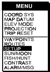 MAGELLAN GPS 315 - Mise hors fonction de tableaux de navigation - 1