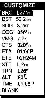 MAGELLAN GPS 315 - Acceder au second système de coordonnées - 4