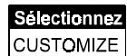 MAGELLAN GPS 315 - Personnalisation du tableau NAV 2 - 3
