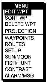 MAGELLAN GPS 315 - Les points de passage - 2