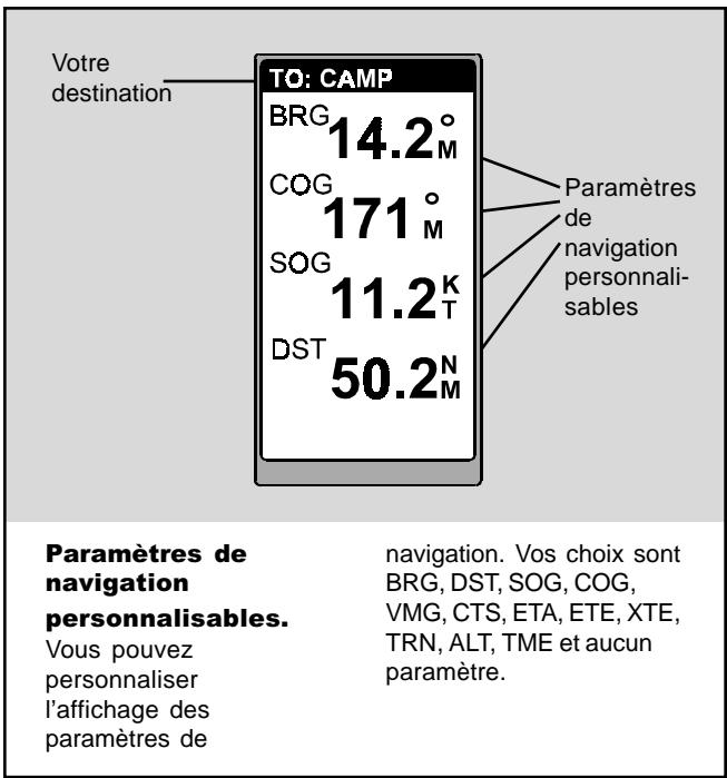 MAGELLAN GPS 315 - Utilisation du tableau NAV2 - 1