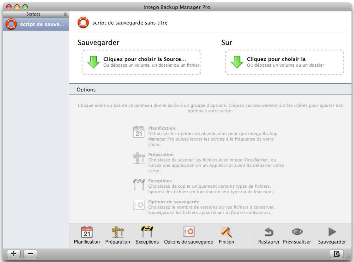 LACIE INTEGO BACKUP MANAGER PRO - Introduction aux scripts - 5