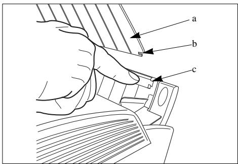 FRANCE TELECOM AGORIS 5102 NET - MISE EN PLACE DE LA RÉSERVE PAPIER - 1