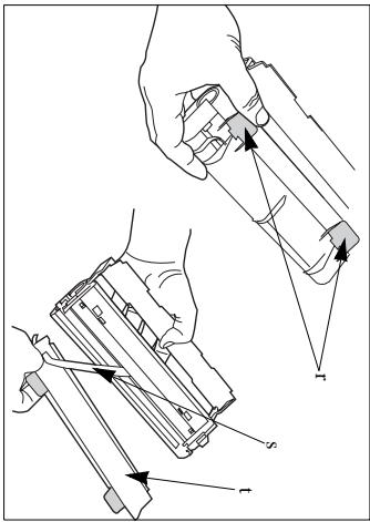 FRANCE TELECOM AGORIS 5102 NET - MISE EN PLACE DE LA JAUGE ET DE LA CARTOUCHED'IMPRESSION - 7