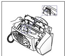 FRANCE TELECOM GALEO 8500 - NETTOYER LES CONTACTS   ET LE DÉFLECTEUR   DU CHARIOT PORTE   CARTOUCHE - 1