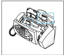 FRANCE TELECOM GALEO 8500 - NETTOYER LES CONTACTS   ET LE DÉFLECTEUR   DU CHARIOT PORTE   CARTOUCHE - 3