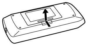 ONKYO A-1VL - Inserimento delle batterie - 1