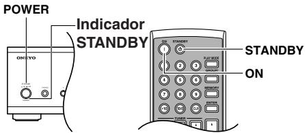 ONKYO A-9355 - Encender el A-9355/A-9155 - 1