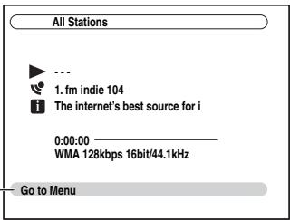 ONKYO PR-SC5508 - Utilisez / pour sélectionner un programme, puis appuyez sur ENTER. - 1