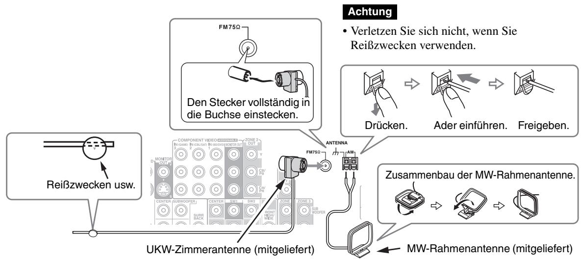 ONKYO PR-SC5508 - AnschlieBen einer Antenne - 1