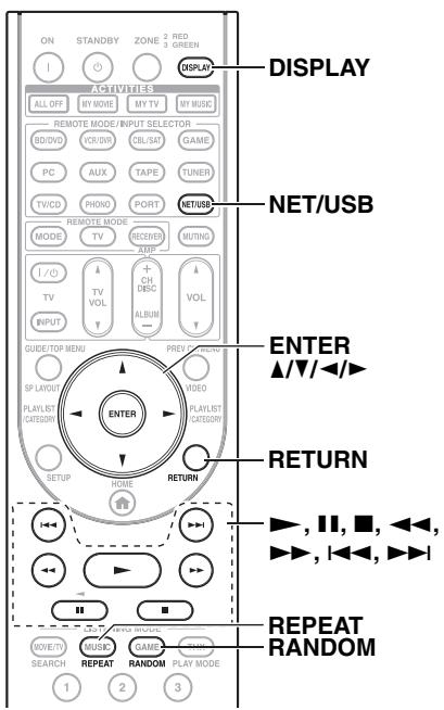 ONKYO PR-SC5508 - Musicdateien auf einem USB-Gerät abspielen - 1