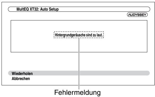 ONKYO PR-SC5508 - Fehlermeldungen - 1
