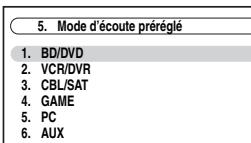ONKYO PR-SC5508 - Menu de configuration OSD - 9