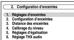 ONKYO PR-SC5508 - Menu de configuration OSD - 3