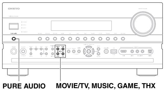 ONKYO PR-SC5508 - Sélection des modes d'écoute - 2