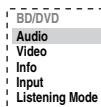 ONKYO PR-SC5508 - Verwendung des Home-Menüs - 1