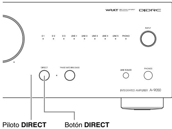 ONKYO A-9050 - Uso de la direccion Direct - 1