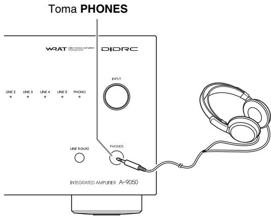 ONKYO A-9050 - Utilización de auriculares - 1