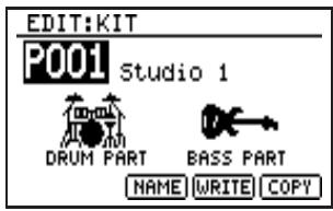 BOSS DR880 - Appuyez sur [KIT] - 1