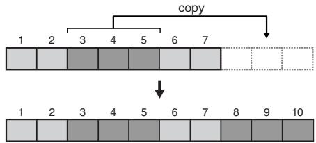 BOSS DR880 - Copier une partie d'un motif (copy measure) - 1