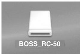 BOSS RC-50 - Archiver et récapituler les données du rc-50 - 1