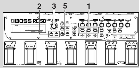 BOSS RC-50 - Importer des fichiers audio d'un ordinateur - 1