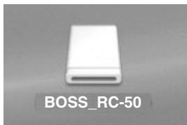 BOSS RC-50 - Importer exporter des fichiers WAV - 1