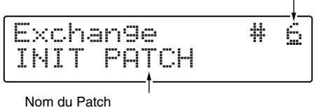 BOSS RC-50 - Échanger des patches (patch exchange) - 2