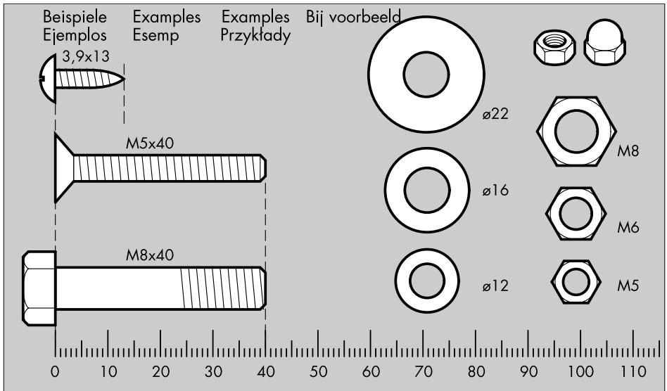 KETTLER SCHAUKEL 08398-600 - Messhilfe für Verschraubungsmaterial - 1