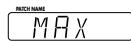 ZOOM BFX-708 - Relevez complètement la pédale d'expression et appuyez sur le bouton STORE. - 3