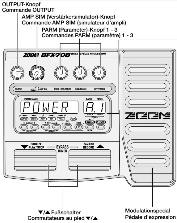 ZOOM BFX-708 - Face avant - 1