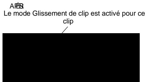 PINNACLE EDITION 5 - Mode glissement de clip - 3