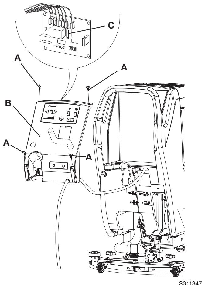 NILFISK CA 531 - CONTROLE / REMPLACEMENT DES FUSIBLES - 1