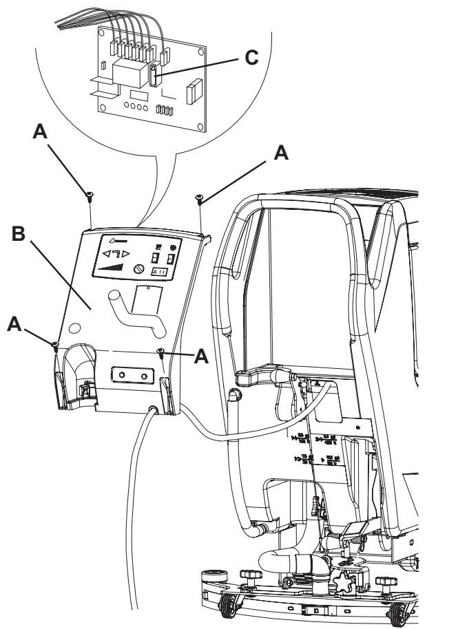 NILFISK CA 531 - CONTROLE / VERVANGING VAN DE ZEKERINGEN - 1