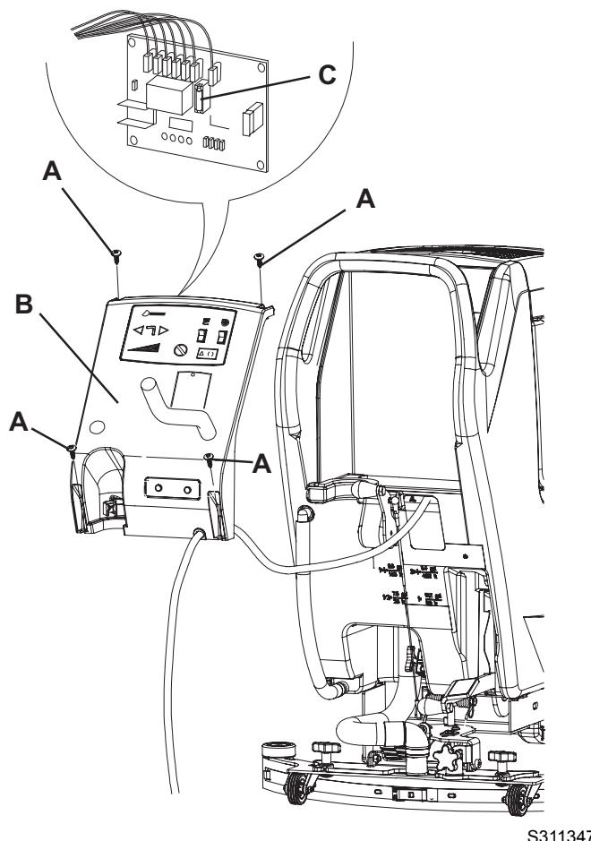 NILFISK CA 531 - FUSE CHECK/REPLACEMENT - 1