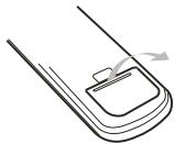 PEEKTON PK 6750 HDMI - Mise en place des batteries - 1