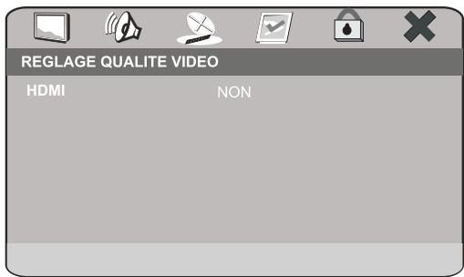 PEEKTON PK 6750 HDMI - Page REGLAGESVIDEO (suite) - 1