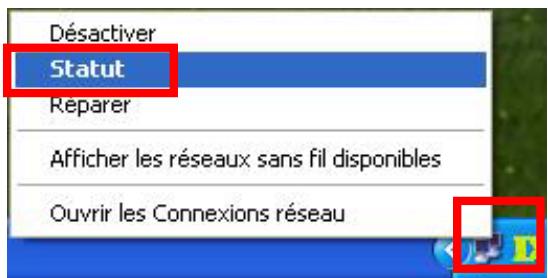 D-LINK DI-624 - Vérification de l'adresse IP sous Windows XP - 1