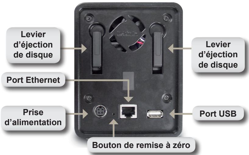 D-LINK DNS-323 - Voyant d'activité - 1